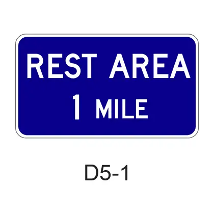 Rest Area  Xx Mile D5-1 1