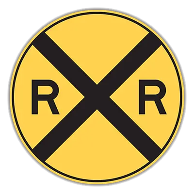 Railroad Xing Hip 18" .080 1