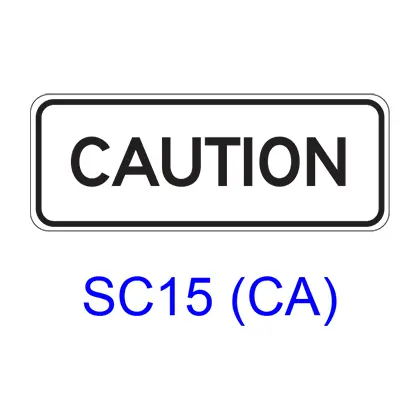 Caution Sc15(Ca) 1