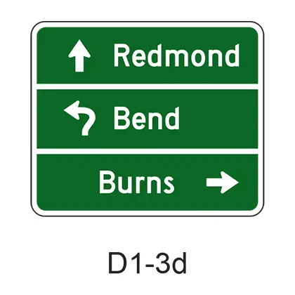 Exit Destination D1-3D 1