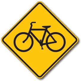 Bike Symbol 24" Plastic Nr 1