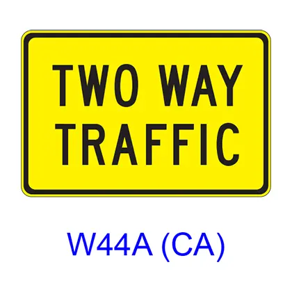 Two Way Traffic W44a(Ca) 1
