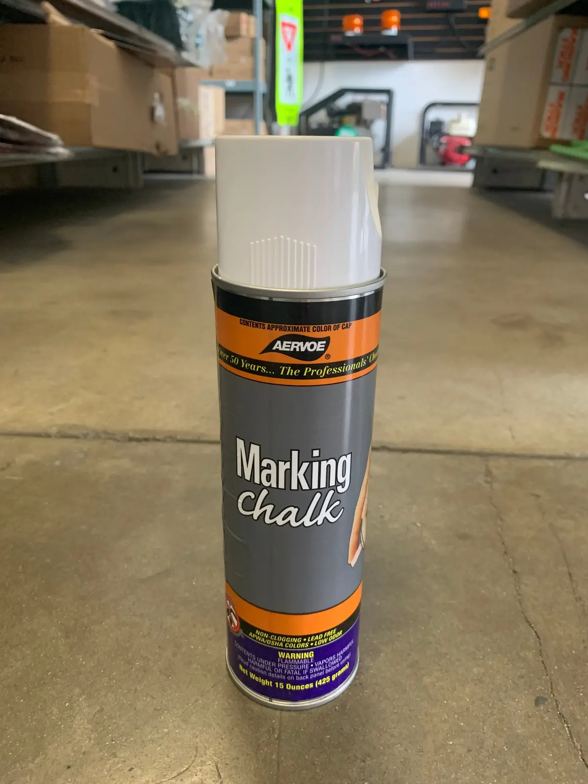 Marking Chalk Spray White 1