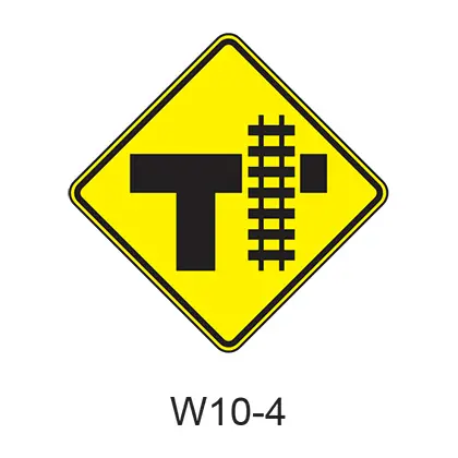 Grade Crossing Advance Warning W10-4 1