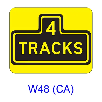 Number Of Tracks W48(Ca) 1