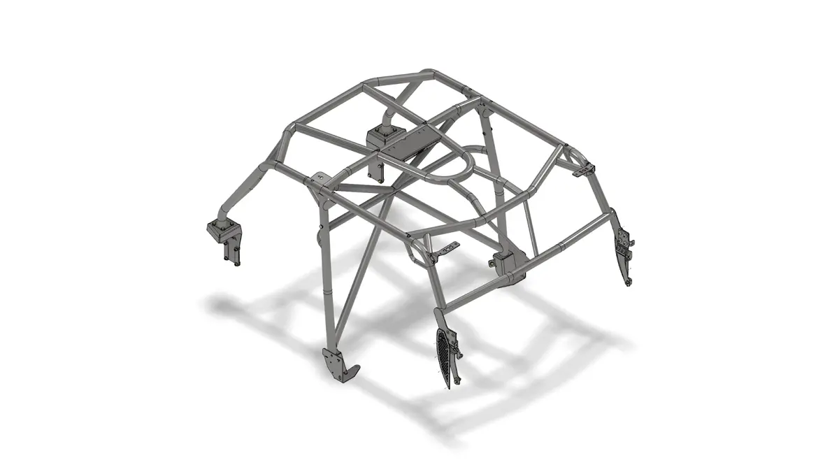 Roll Cage System Fastback For Jeep Wrangler Jk 2 Door 1