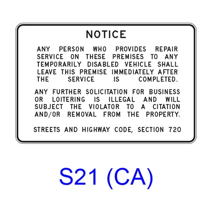 Weigh Station Repair Service [Plaque] S21(Ca) 1