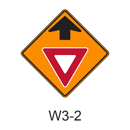 Yeild Ahead [Symbol] W3-2 1
