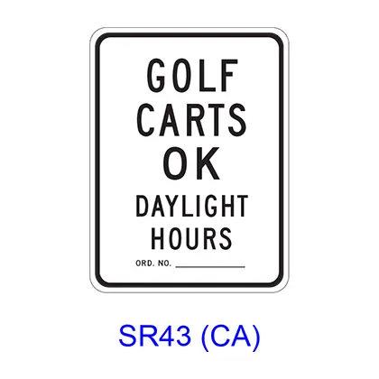 Golf Carts Ok Daylight Hours Sr43(Ca) 1
