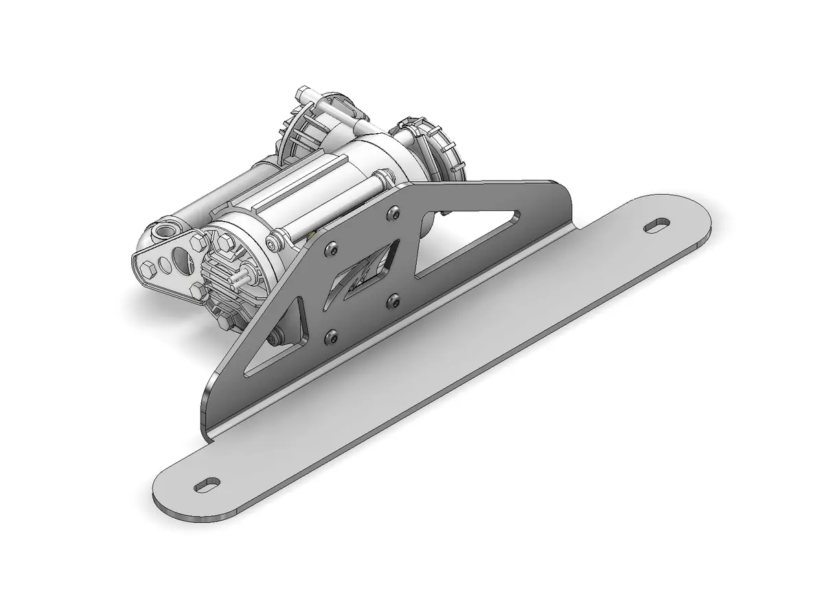 Underseat Mount For Arb Compressor - Jl/Jlu/Jt 1