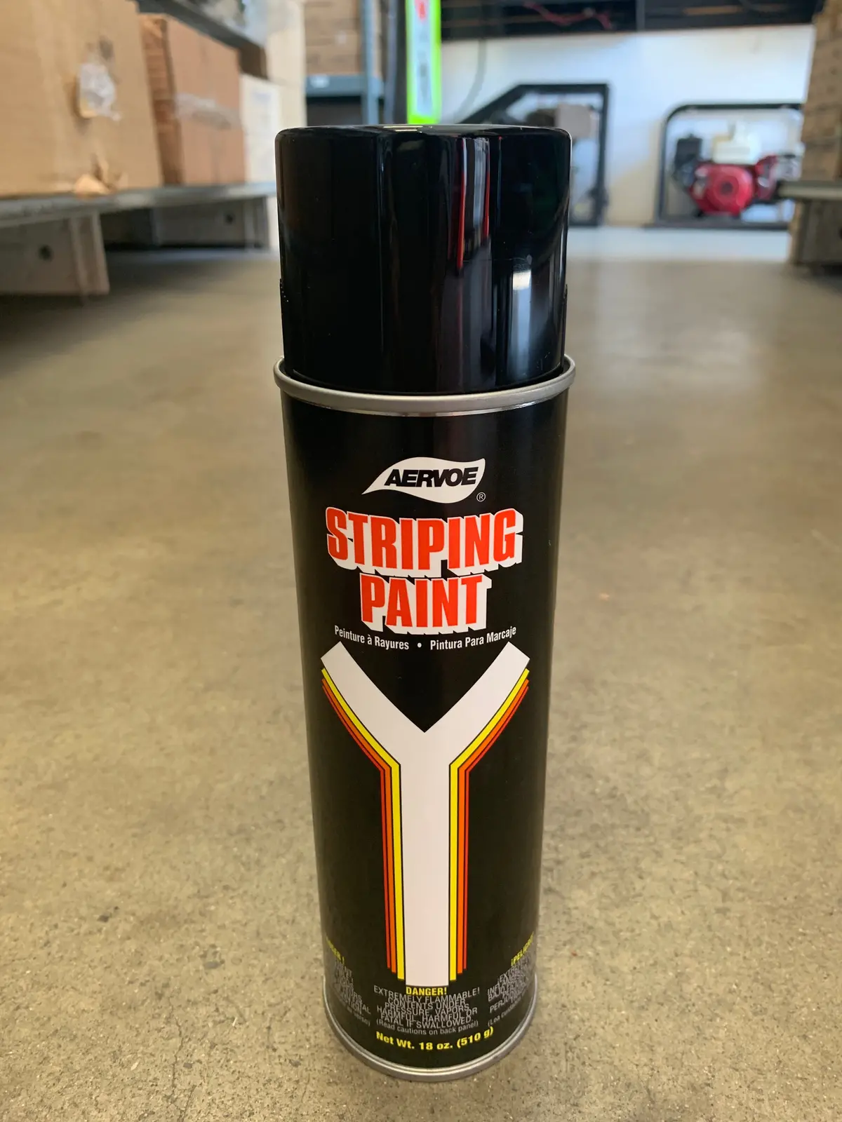 Striping Paint Spray Black 1