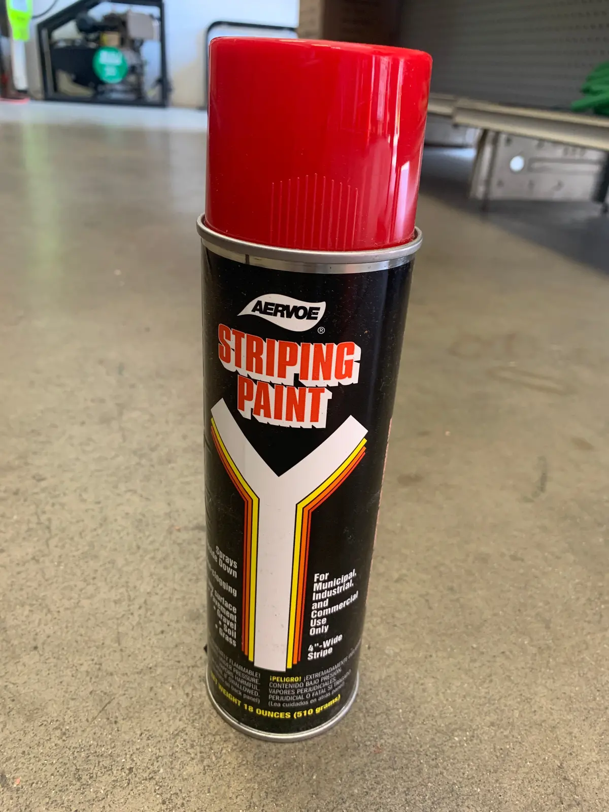 Striping Paint Spray Red 1
