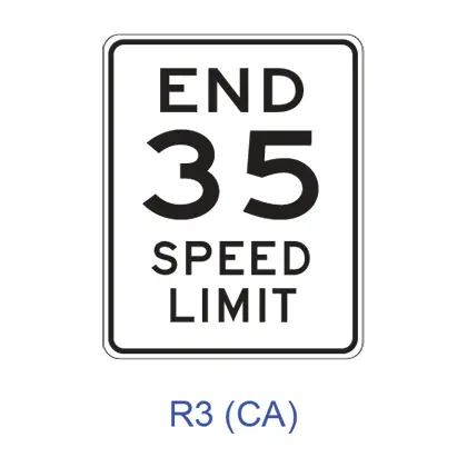 End Speed Limit R3(Ca) 1