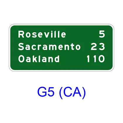 Distance G5(Ca) 1