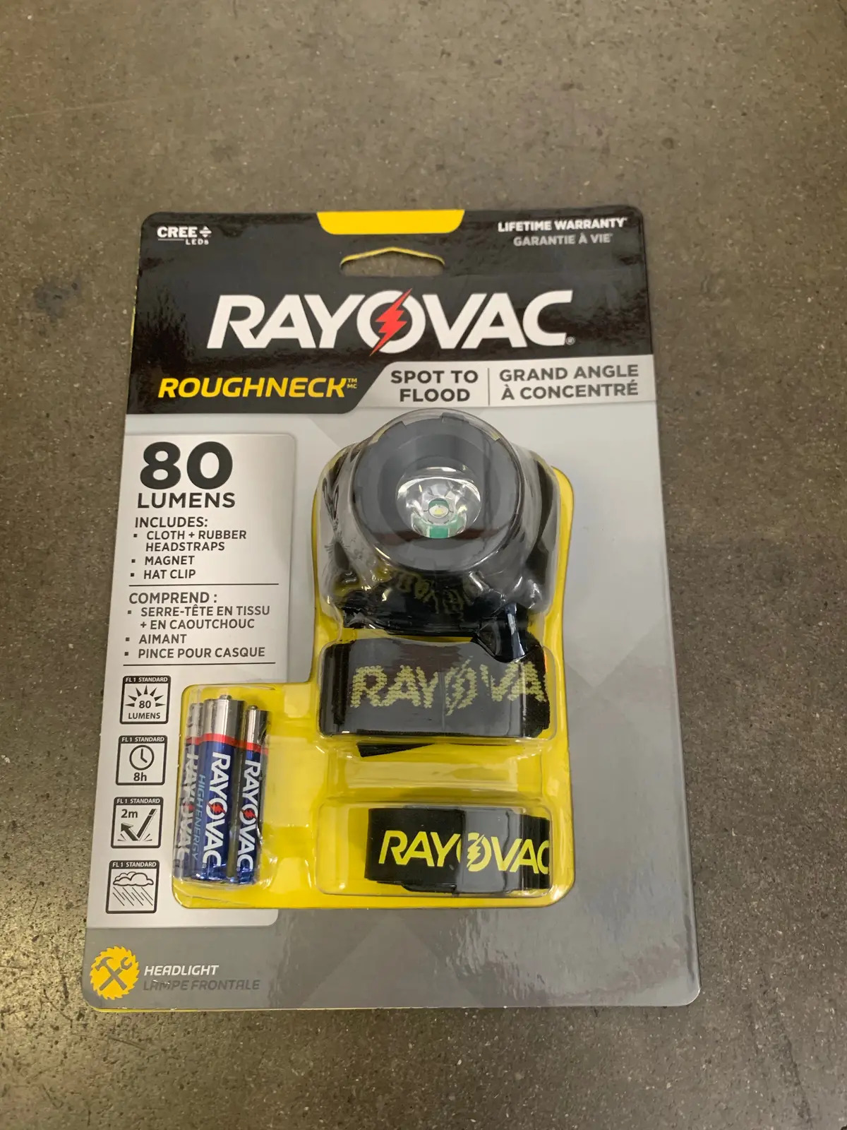 Rayovac Roughneck Headlight 1
