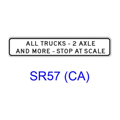 All Trucks - 2 Axle And More - Stop At Scale Sr57(Ca) 1
