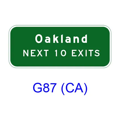 Next Xx Exits G87(Ca) 1
