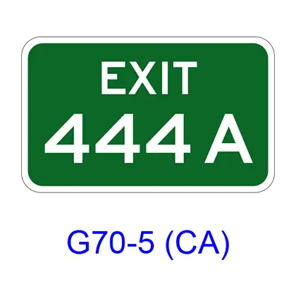 Two Line Exit Xxxx G70-5(Ca) 1