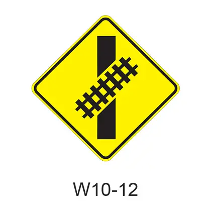Skewed Crossing W10-12 1