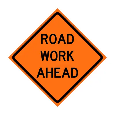 Road Work Ahead W20-1 1