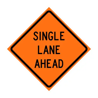 Single Lane Ahead C21 1