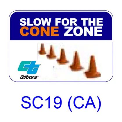 Slow For The Cone Zone Sc19(Ca) 1