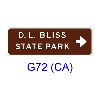 State Park W/Arrow 1
