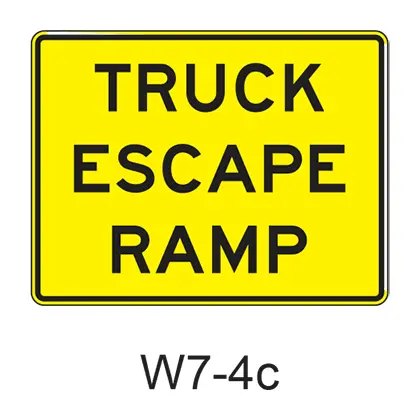 Truck Escape Ramp W7-4C 1