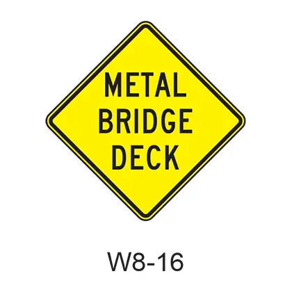Metal Bridge Deck W8-16 1