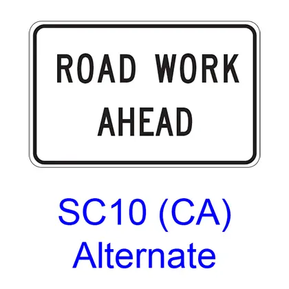 Road Work Ahead Sc10caa 1