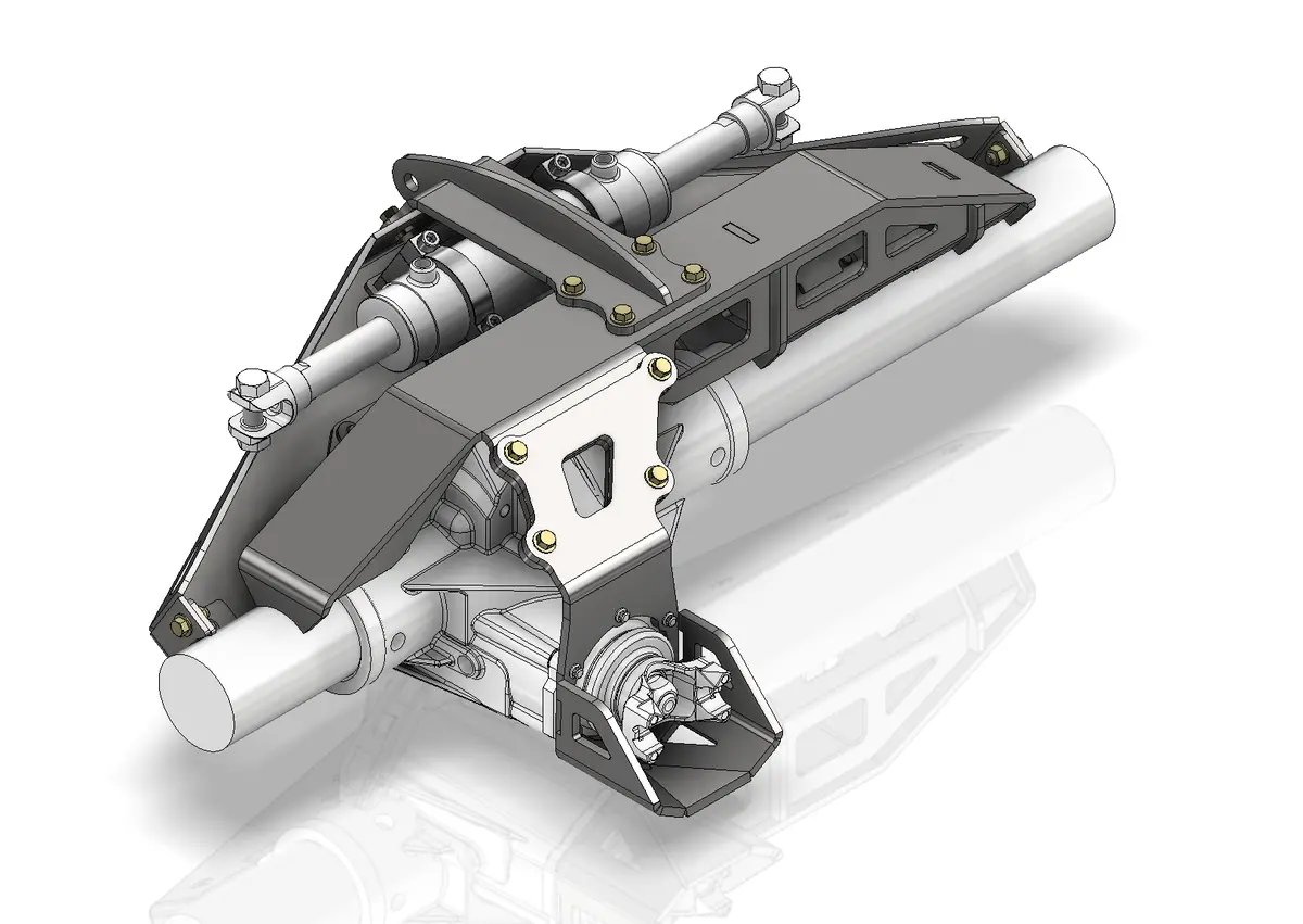 Front Axle Truss For Fusion/Ecgs 14 Bolt Axle 1