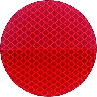 Reflector Red 3" Round 1
