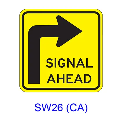 Signal/Stop Ahead Arrow Sw26(Ca) 1