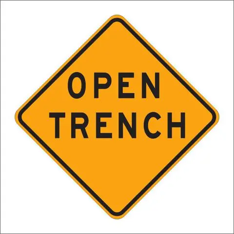 Open Trench 24" Plastic Nr 1