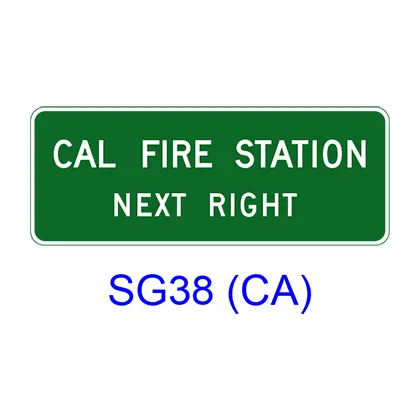 Cal Fire Station Next Right (Left) Sg38(Ca) 1