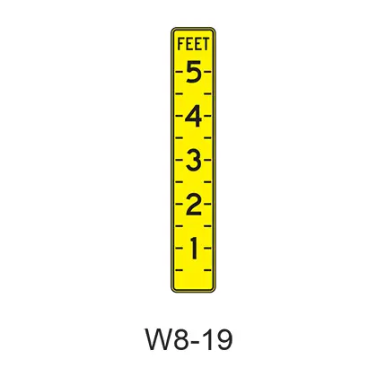 Flood Depth Gauge W8-19 1