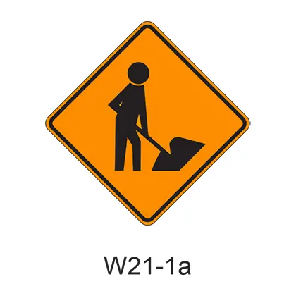 Workers [Symbol] W21-1A 1