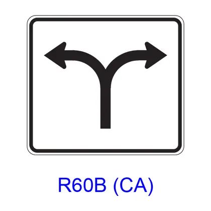 Optional Movement Lane Control R60b(Ca) 1