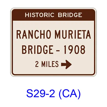 Advance Historic Bridge(X Miles) S29-2(Ca) 1