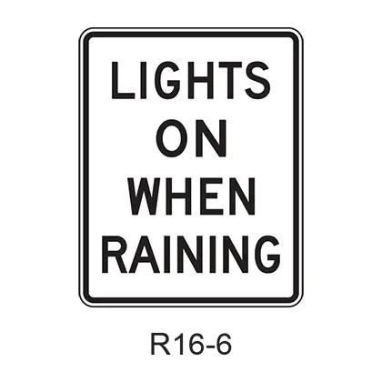 Lights On When Raining R16-5 1