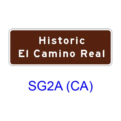 Historic El Camino Real Sg2a(Ca) 1