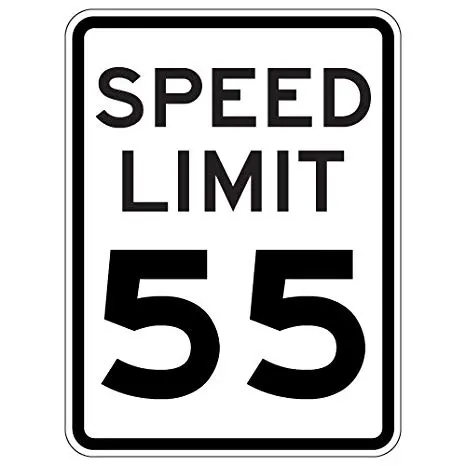 Speed Limit 55 Hi 30X42 080 1