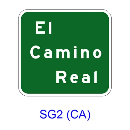 El Camino Real Sg2(Ca) 1