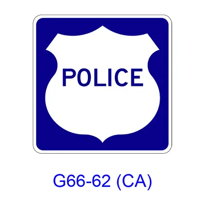 Police [Symbol] G66-62(Ca) 1