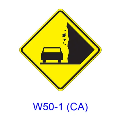 Rock Slide Area [Symbol] W50-1(Ca) 1
