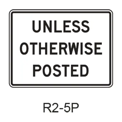 Unless Otherwise Posted[Plaq] R2-5P 1