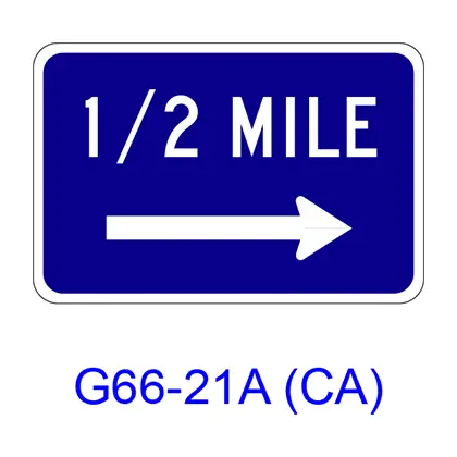 Distance W/ Arrow G66-21Aca 1