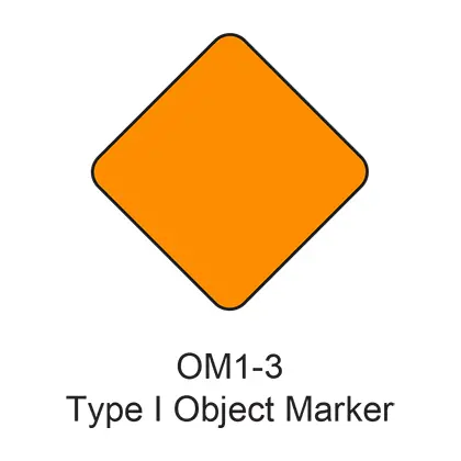Type 1 Object Marker Om1-3 1