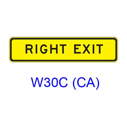 Right (Left) Exit W30c(Ca) 1