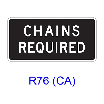 Chains Required R76(Ca) 1